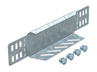 Product image OBO RWEB 610 DD End piece for cable tray  solid wall 
