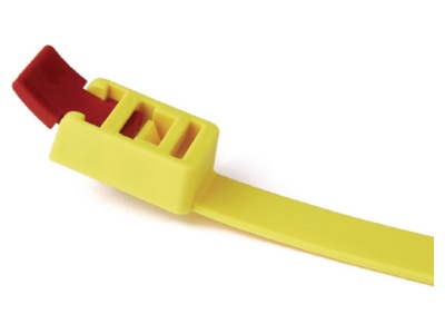 Produktbild Hellermann Tyton SPEEDYTIE N66 YE V1 Kabelbinder Speedy Tie ThekenBox