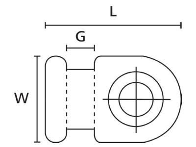 Mazeichnung 2 Hellermann Tyton MB2 N66 NA C1 Befestigungssockel
