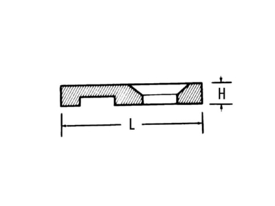 Mazeichnung 5 Hellermann Tyton MB2 N66 NA C1 Befestigungssockel