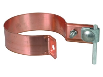 Product image 1 Dehn 420 207 Tube clamp for lightning protection
