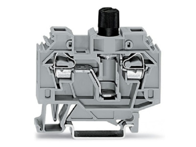 Produktbild WAGO 282 128 Sicherungsklemme 0 2 6qmm grau