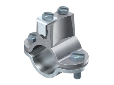 Product image OBO 952 Z 1 1 2 Earthing pipe clamp 45 5   48 5mm
