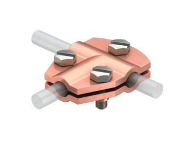 Product image OBO 247 8 10 CU T connector lightning protection
