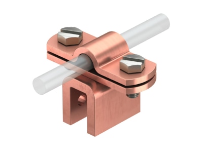 Product image OBO 270 8 10 CU Rebate clamp for lightning protection
