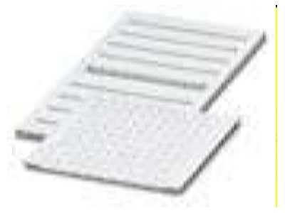 Product image 2 Phoenix ZBFM 5 WH LGS 1 120 Label for terminal block 5 2mm white