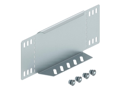 Product image OBO RWEB 150 DD End piece for cable tray  solid wall 
