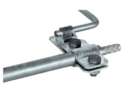 Product image 1 Dehn 620 011 Connection clamp for earth rods 20 mm
