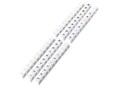 Produktbild 1 Phoenix BN ZB 6 2 W  1401831 Klemmenmarkierung BN ZB 6 2 W 1401831