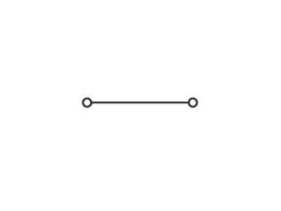 Circuit diagram WAGO 264 120 Feed through terminal block 6mm 23A