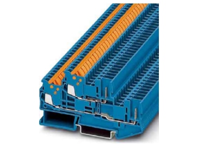 Produktbild 1 Phoenix QTTCB 1 5  2P BU Schnellanschlussklemme steckbar