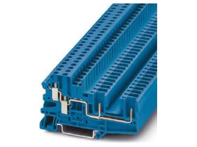 Product image 2 Phoenix UT 4 QUATTRO  2P BU Feed through terminal block 6 2mm 32A