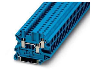 Product image 1 Phoenix UT 4 TWIN BU Feed through terminal block 6 2mm 32A
