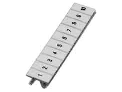 Product image 1 Phoenix ZBF 4 lgs 11 20 Label for terminal block 4mm white
