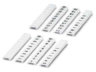 Product image 2 Phoenix ZBF 4 lgs 11 20 Label for terminal block 4mm white