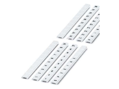 Product image 2 Phoenix ZBF 8 unbedruckt Label for terminal block 8mm white