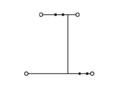 Schaltbild WAGO 870 508 Doppelstockklemme 0 08 2 4mmq grau L