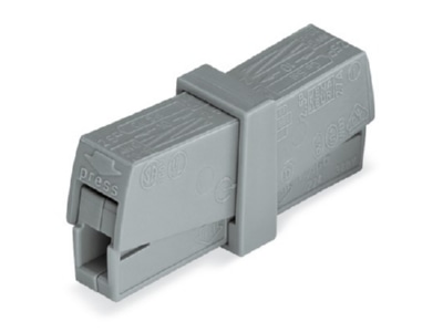 Produktbild WAGO 224 201 Serviceklemme 0 5 2 5mmq grau