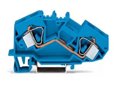 Produktbild WAGO 783 604 Durchgangsklemme 0 2 16mmq blau