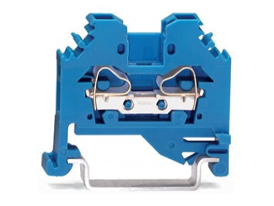 Produktbild WAGO 281 104 Durchgangsklemme 0 08 4mmq blau
