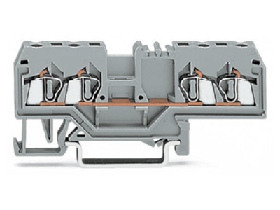 Produktbild WAGO 280 633 Durchgangsklemme 0 08 2 5mmq grau