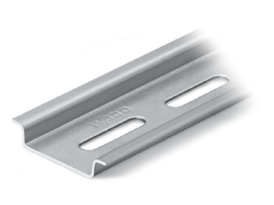 Product image WAGO 210 112 DIN rail  top hat rail  35 7 5 mm 2000mm

