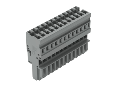 Produktbild WAGO 769 112 Federleiste 12pol  grau