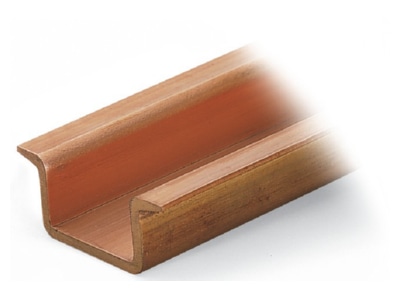 Produktbild WAGO 210 198 Cu Tragschiene 2m lang 35x15mm  2 3mm dick