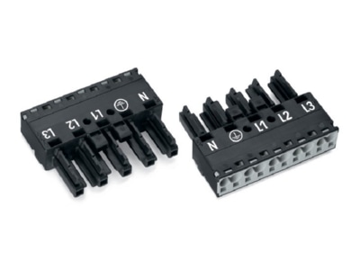 Produktbild WAGO 770 205 Buchse 2x0 5 4mmq schwarz