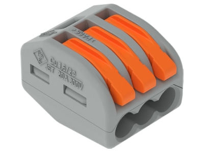 Product image WAGO 222 413 Connection terminal 3x0 08 4mm  
