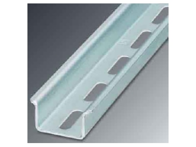 Produktbild 2 Phoenix NS 35 15 ZN Perf 2m Hutprofil Tragschiene gelocht L 2m