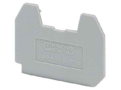 Product image 2 Phoenix D MT 1 5 QUATTRO End partition plate for terminal block