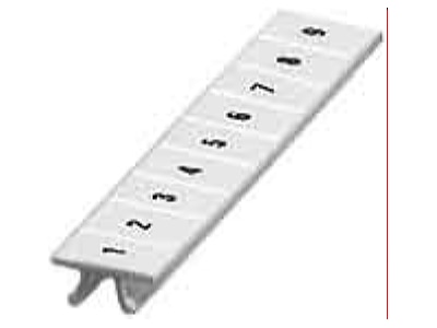 Product image 1 Phoenix ZB 6 LGS SYMBOLE L1 Label for terminal block 6 2mm white
