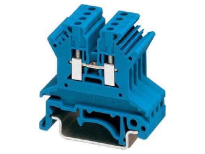 Produktbild 1 Phoenix UK 2 5 N BU Durchgangsklemme 0 2 4qmm B 5 2mm bl