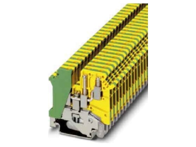 Produktbild 2 Phoenix UK 5 TWIN PE Zwillingsklemme 0 2 4qmm gn ge
