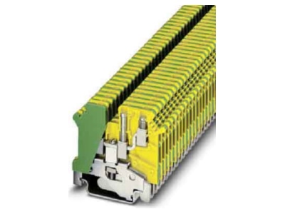 Product image 1 Phoenix UK 3 TWIN PE Ground terminal block 2 p 5 2mm
