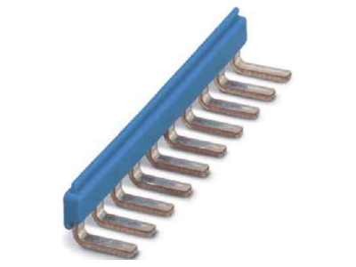 Product image 1 Phoenix EB 10  DIK BU Cross connector for terminal block 10 p
