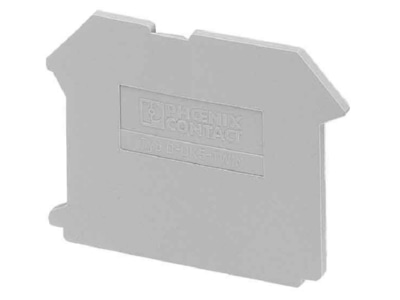 Product image 1 Phoenix D UK 5 TWIN End partition plate for terminal block
