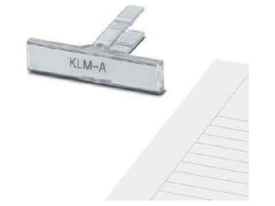 Product image 1 Phoenix KLM A Label for terminal block 9 5mm
