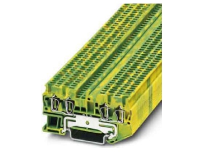 Produktbild 2 Phoenix ST 1 5 QUATTRO PE Durchgangsklemme 0 08 1 5qmm gn ge