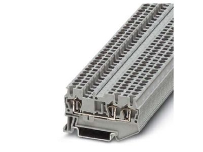Produktbild 1 Phoenix ST 2 5 TWIN Durchgangsklemme 0 08 4qmm B 5 2mm gr