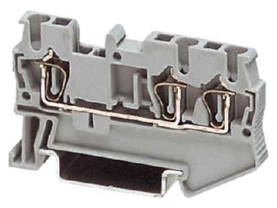 Produktbild 2 Phoenix ST 2 5 TWIN Durchgangsklemme 0 08 4qmm B 5 2mm gr