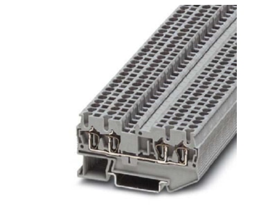 Produktbild 1 Phoenix ST 2 5 QUATTRO Durchgangsklemme 0 08 4qmm B 5 2mm gr