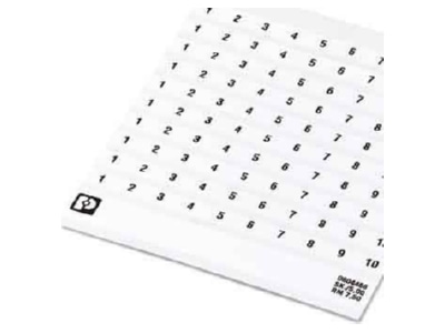 Product image 2 Phoenix SK U 5 0 WH UNBEDRUC Label for terminal block 210mm
