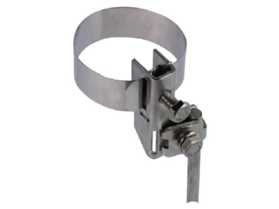 Product image 2 Dehn 540 100 Earthing pipe clamp 26 9   165mm
