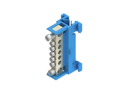 Product image Kleinhuis 651N 7 Power distribution block  rail mount 
