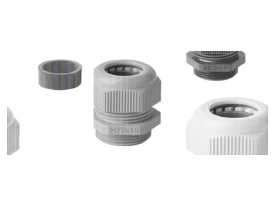 Produktbild 2 Jacob 50 632 PA 7001L Kabelverschraubung M32 langes Gew 