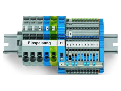 Produktbild 2 WAGO 821 104 S Unterverteiler Set