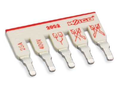 Produktbild 2 WAGO 2002 475 Schachtelbruecker lgr  5 fach isoliert