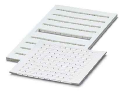 Produktbild 2 Phoenix ZBM 5 WH UNBEDRUCKT Klemmenmarkierung